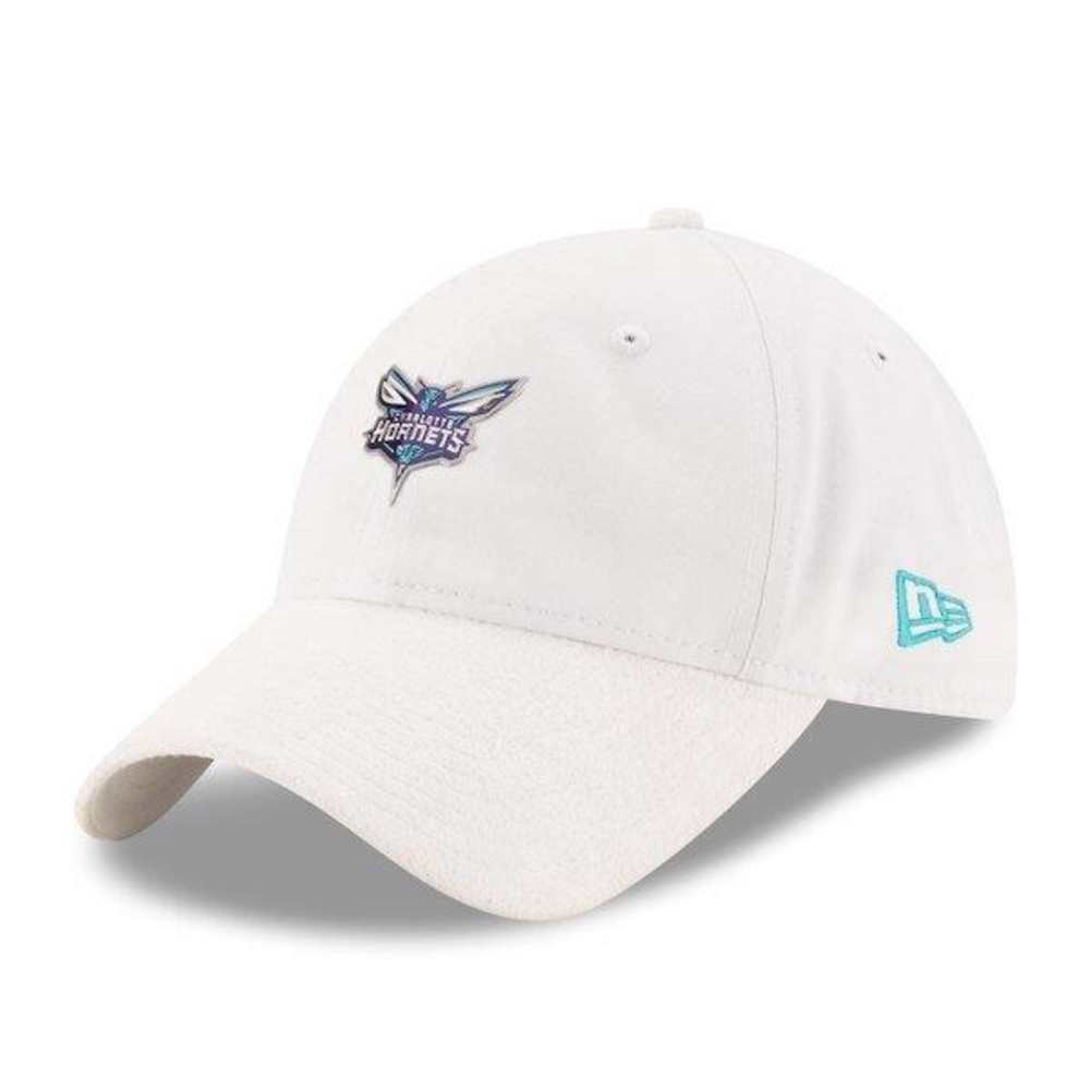 Charlotte Hornets New Era White Official Hat